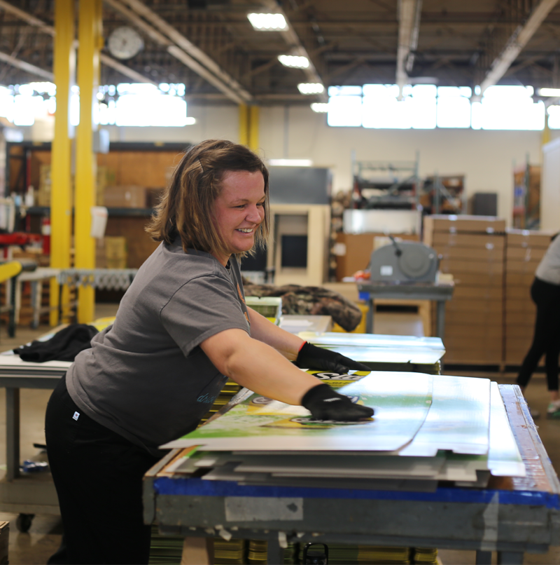 litho-lamination services create premium corrugated displays and packaging